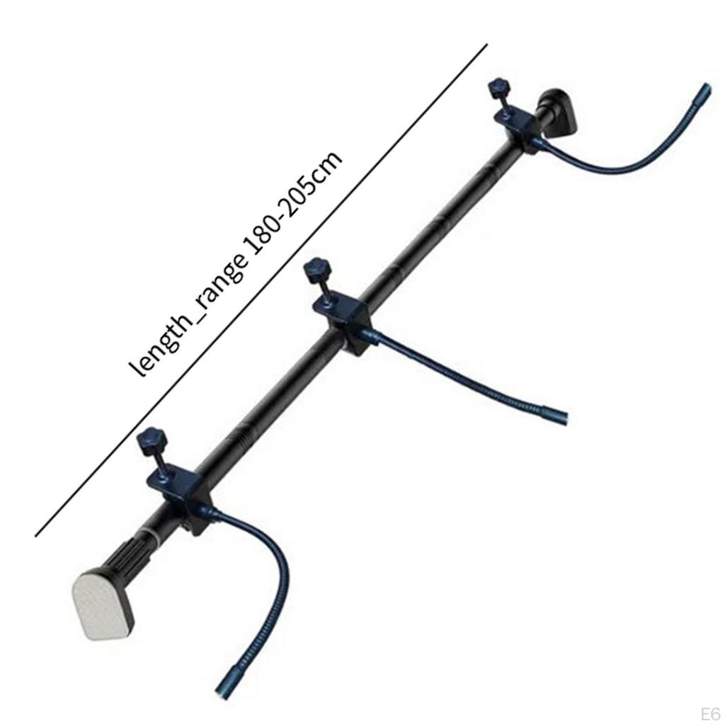 Adjustable Front Door Wreath Hanger for Garland Reusable Steel Frame Non-Slip No Suitable P