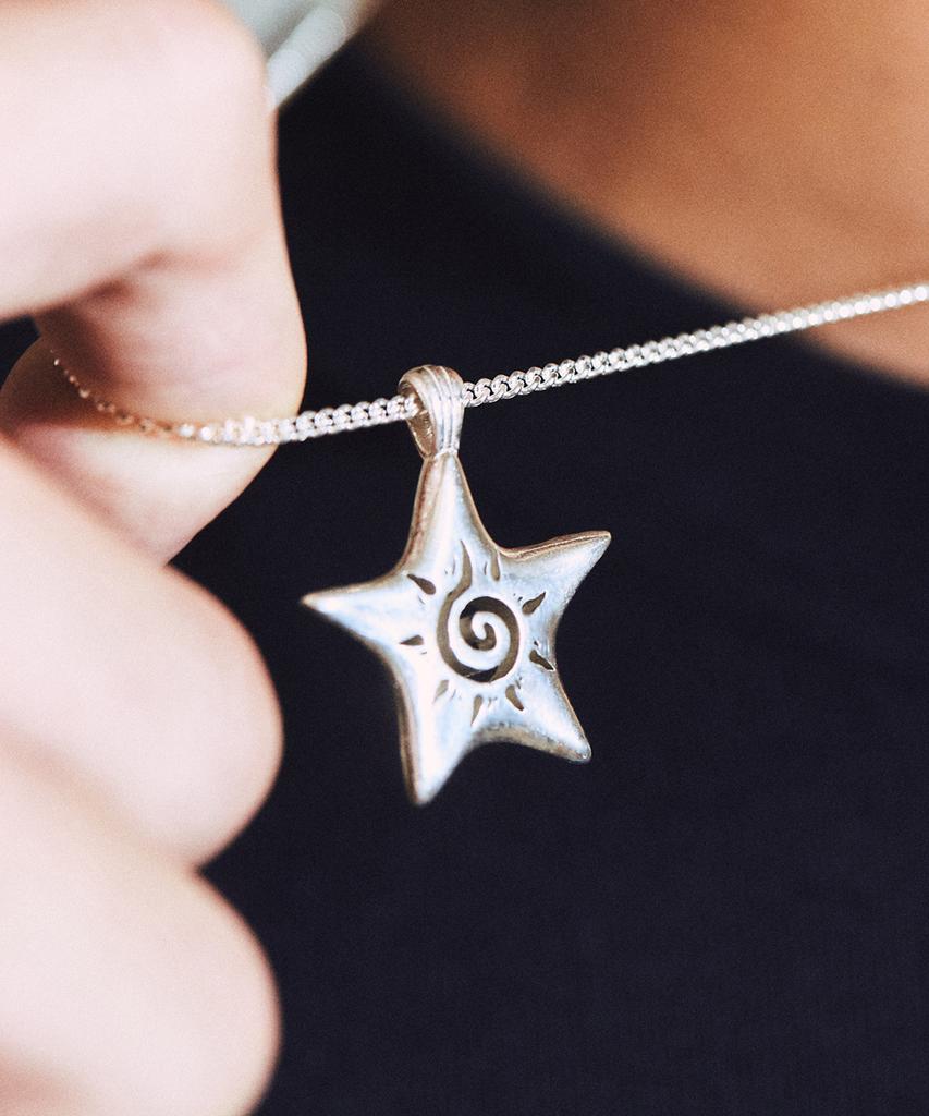 Ожерелье Yune Sunstar_[Серебро 925]