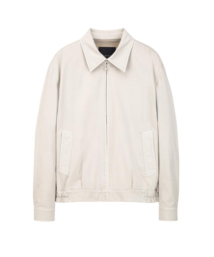Jillstuart Newyork Men Garment Dyed Swing Top Jumper - Beige