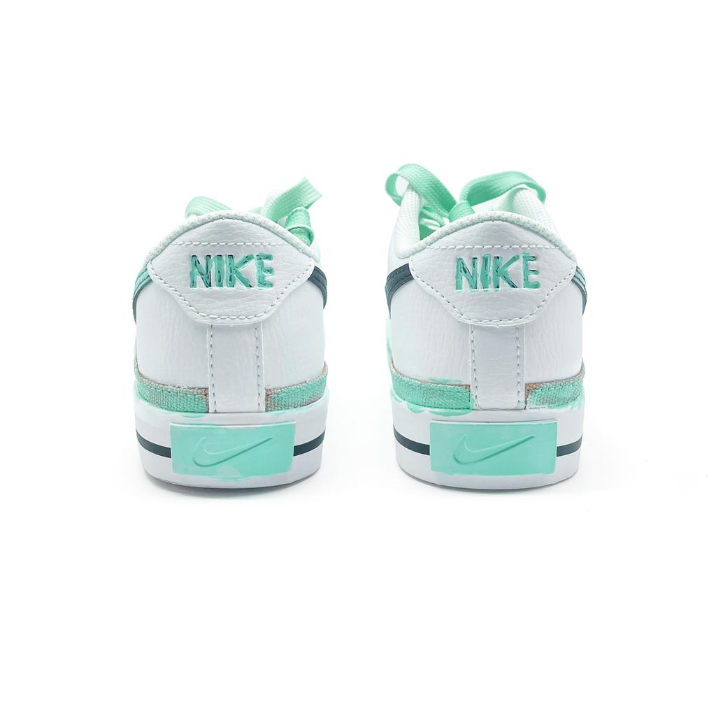 Nike Court Royale Kiwi Cushioning Low top Skateboard Shoes Unisex White DH3161-100(team912-)