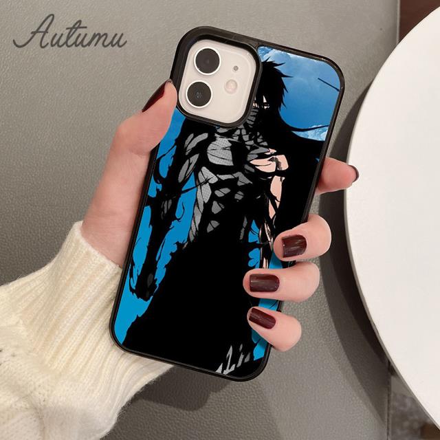 Чехол для телефона Bleach Ichigo Kurosaki Anime для iPhone 11 12 13 14 Pro Max mini X XR XS SE 2020 6S 7 8 Plus Galaxy S21 S22