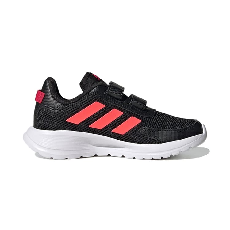 adidas Run C Удобные Дышащие Низкие Детские Беговые Кроссовки Черно-Розовые Для Детей Возрастом 3-7 Лет FW4013