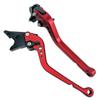 H53 Red Honda Brake and Clutch Compatible with Levers, 6-Level Adjustment, CB650R, CBR650R, NC750X, NC750S, CB650F, CBR650F, Etc.