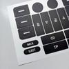 For Volkswagen VW Golf Jetta Passat 2005 2009 Car Multimedia Menu CD FM AM Radio Audio Switch Button Repair Decal Sticker