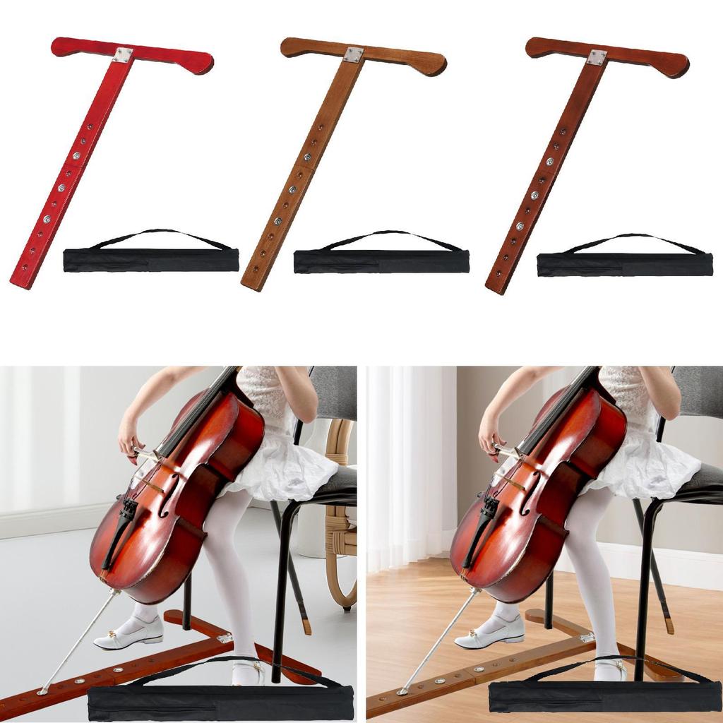 Wood Cello Endpin Anchor Stopper Non-Slip Lightweight Rest Holder Stand Musical Instrument Accessory For Stage Player Beginner