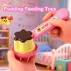 Food Feeding Pudding Feeding Toy Role Play Early Education Little Bear Bento Lamian Noodles Toy Simulation House Toys For Friend