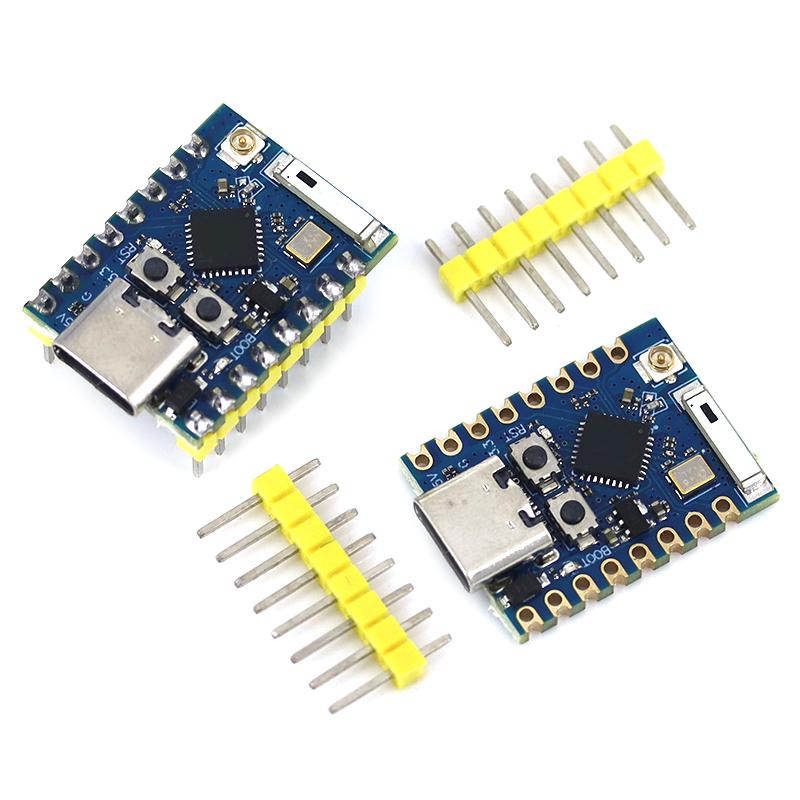 ESP32C3 PRO MINI Dev Board ESP32-C3 WiFi BLE5.0 RISC-V Core Board Pin Header / Pre-Soldered Pin Option PCB