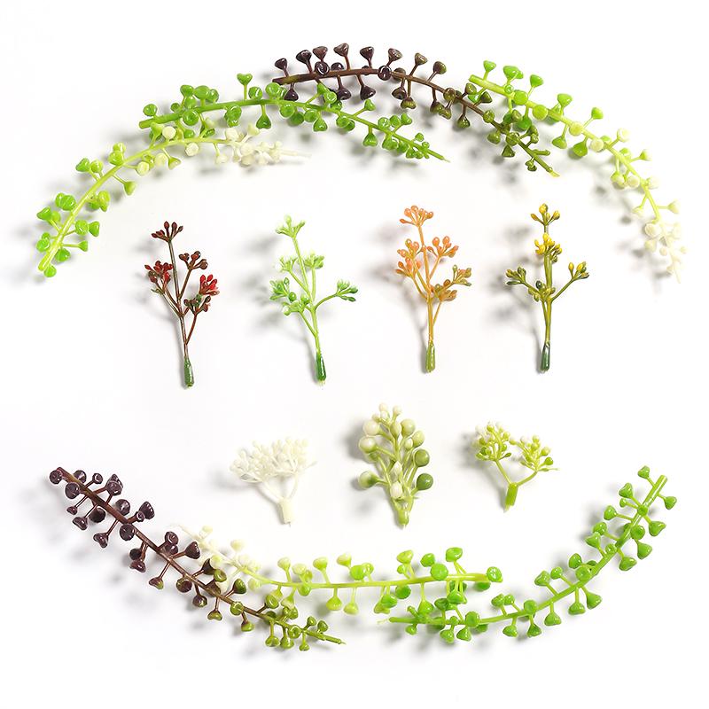 DIY Handmade Wild Mulberry Wreath Material - Plastic Plant Decoration for Home, Living Room, or Wall Ornaments