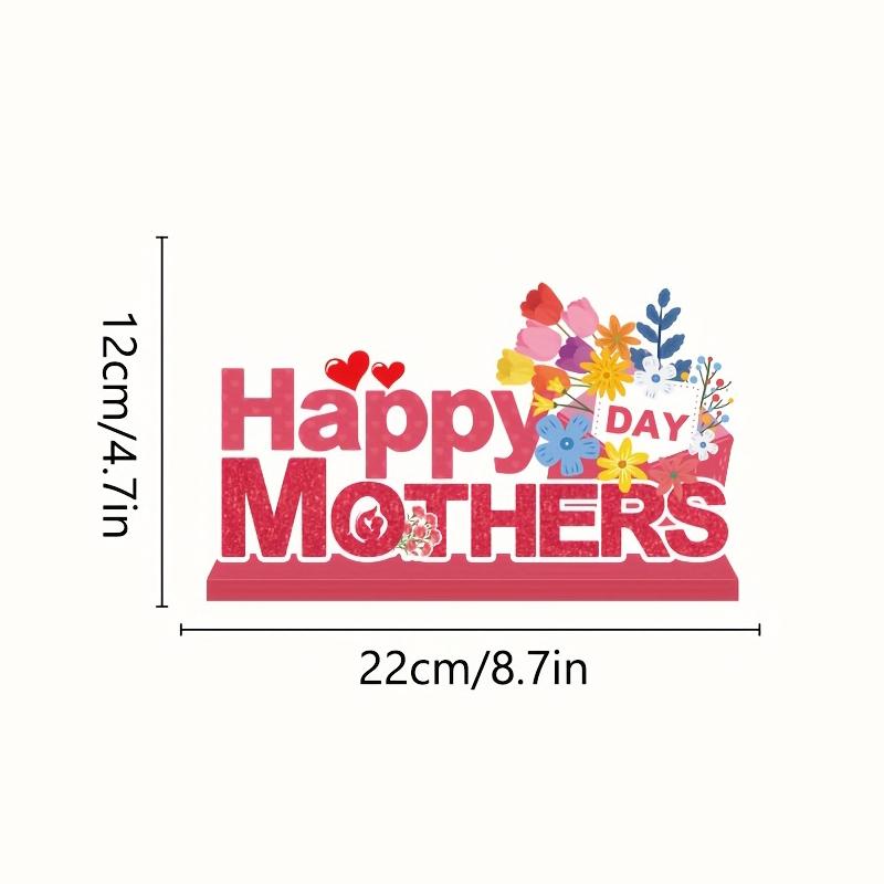 Mother's Day DIY Handmade Multiple Styles Decorative Cartoon Floral Pattern Ornaments Gift Chic Crafts Unique Creative Decorations