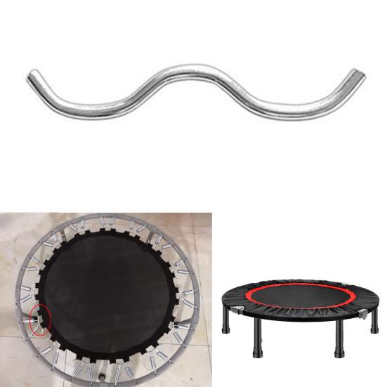 Высокостабильный батут W крюк, железный стержень для батута, разъем для проводов, сменный крючок, аксессуары для батута