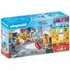 Playmobil My Figures Héros Du Quotidien - 71400 - Police, Pompier, Médecin, Secours - City Action - 5 Ans - 59 Pièces