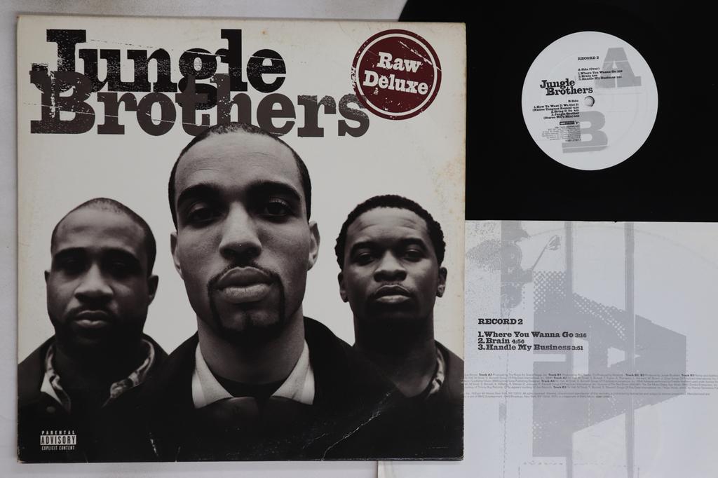 LP Record JUNGLE BROTHERS - Raw Deluxe 63881270011 GEE STREET 1997 US Rap & Hip-Hop/R&B Used