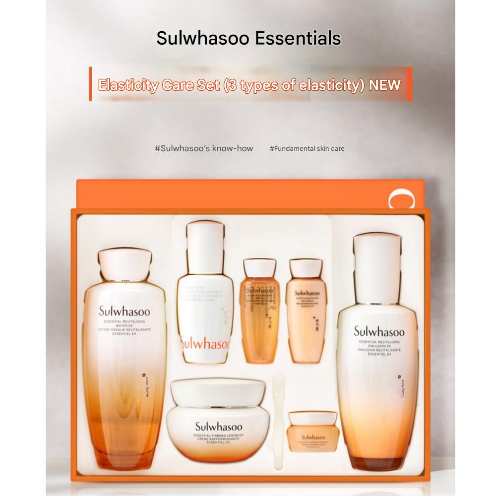 [Подарочный набор] Sulwhasoo Essentials Набор для ухода за эластичностью (3 эластичность) НОВЫЙ Все 7 штук