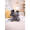 Elefant de Plus Soft Plush Toy, Grey Elephant Stuffed Animal, 30cm Cuddly Gift for Babies & Kids