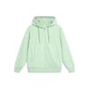 Li Ning China Color Series Solid Color Casual Hooded Zipper Long Sleeve Cardigan Sweatshirt Unisex Sweatshirt Bamboo-Green AWDT967-1