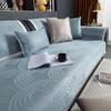Ice Silk Sofa Cushion, Summer Mat, Seat Cushion Non-Slip  New Summer Living Room Leather Sofa Cover Cover Cloth Towel