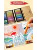 Набор пастельных мелков Brand Color – Профессиональные масляные мелки для рисования, доски и газеты.
