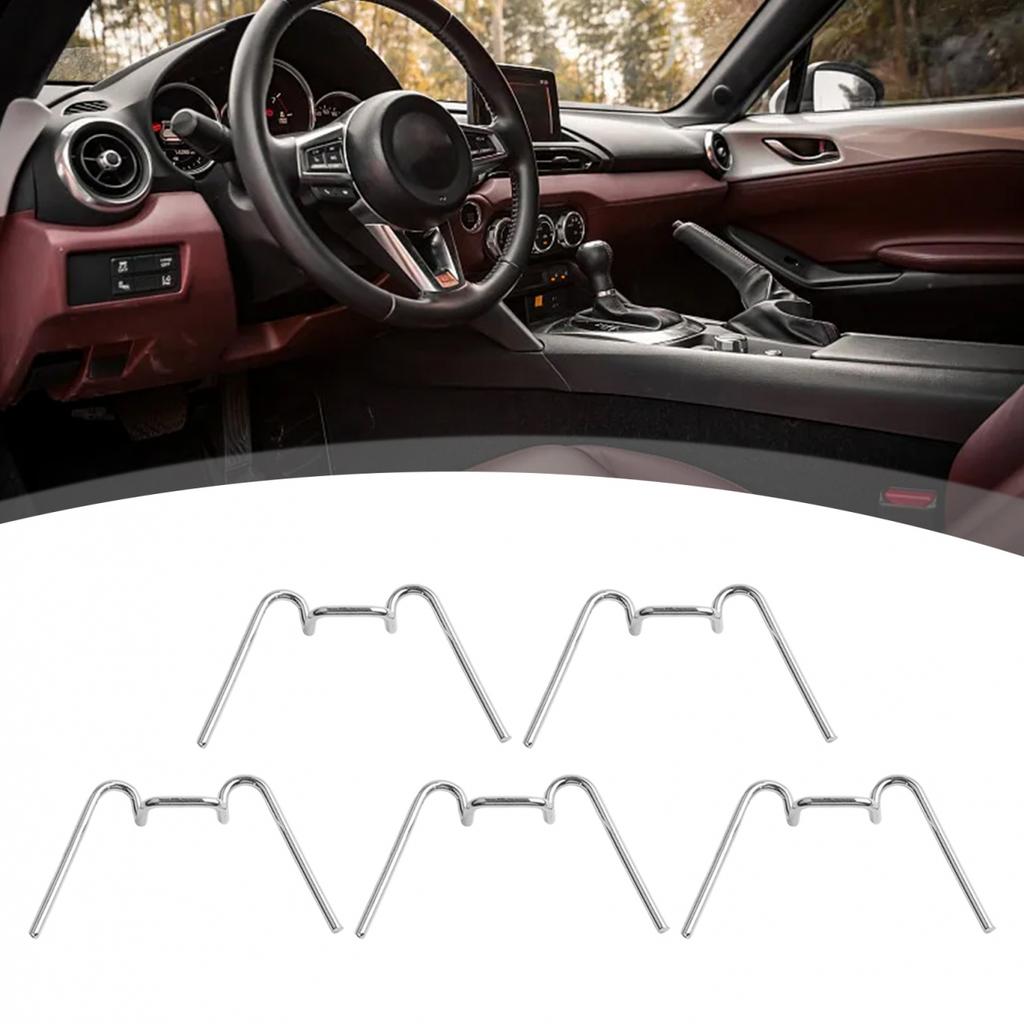 5 x for Lucas M Type Headlamp Headlight Rim Retaining Fixing W Clips 500291