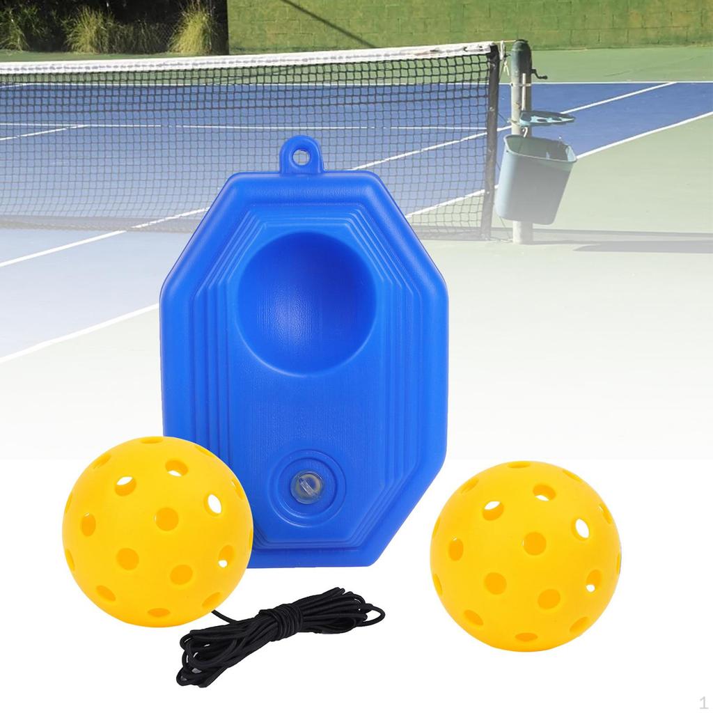 Тренажерный мяч Pickleball со шнуром, профессиональное тренировочное пособие для