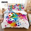 Спортивный футбольный комплект постельного белья пододеяльник комплект 3D постельное белье цифровая печать постельное белье размер Queen комплект постельного белья модный дизайн