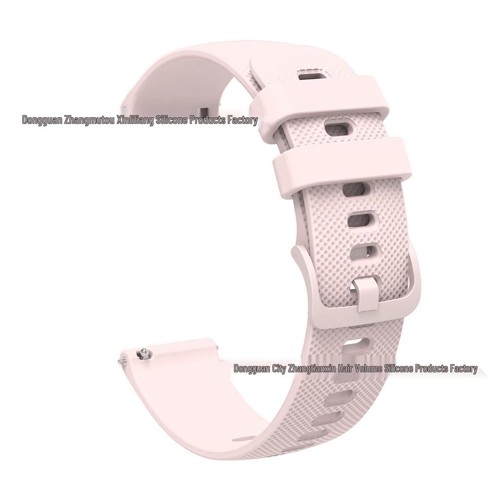 Силиконовый ремешок для часов Garmin Venu с мелким клетчатым узором, текстурированный ремешок Vivomove Sport, 18/20/22 мм.
