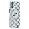 Etui do iPhone 16 Karl Lagerfeld MagSafe Transparent Monogram
