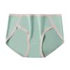 Высококачественное женское нижнее белье без следов, цельные высококачественные антибактериальные дышащие треугольные брюки из чистого хлопка