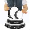 4x Wooden Tambourines Hand Held Tambourine Drum 4in 6in 8in 10in Single Row Bell Handbell Clap