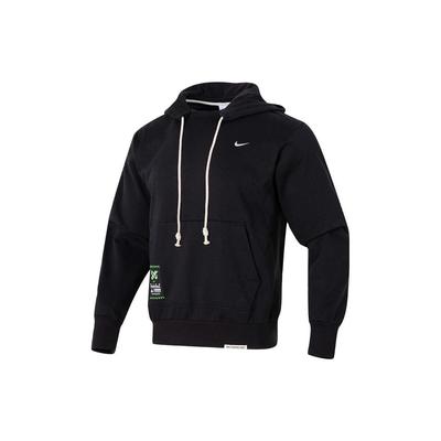 Nike Алфавитный принт для бега, фитнеса, тренировок, свободного покроя, спортивный свитер, мужские топы, черный FV4027-010