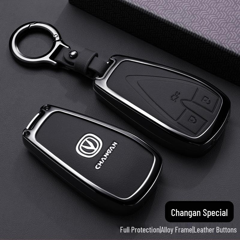 Чехол для ключа для Changan CS75 Plus, CS35, CS55, Benni, Eado, V7, CS15