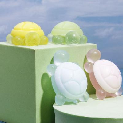 4 шт. Мыло с эфирным маслом «Маленькая черепаха», детское ароматизированное мыло ручной работы, милый дизайн «Черепашка», увлажняющее ароматизированное мыло для ванны, нежное мыло для ухода за кожей