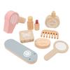 13 шт. Деревянный набор игрушек для макияжа, обучающий набор для раннего обучения, игровой набор для салона красоты из дерева для девочек