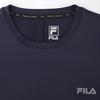 Fila Пуловер с круглым вырезом, спортивный повседневный, дышащий, быстросохнущий, футболка с коротким рукавом, футболка унисекс FS252RS02U001-DNA
