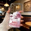 Прозрачный чехол J-Juicy C-Couture для Samsung Galaxy A71, A70, A52, A51, A40, A30