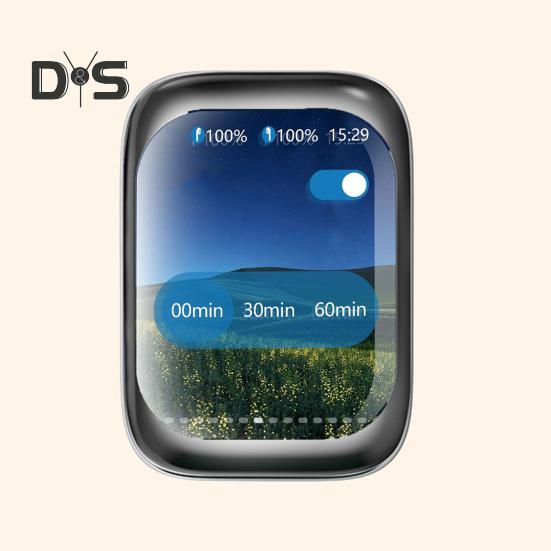 Беспроводные наушники-вкладыши с поддержкой Bluetooth, низким уровнем задержки и шумоподавлением, интеллектуальные полноцветные сенсорные слайдеры-наушники