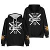 Модная одежда с принтом Бургер Картофель фри ICrimax Streetwear Женские Мужские Худи Свитшот С капюшоном С длинным рукавом Пуловеры Топы