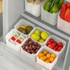 1Pcs Refrigerator Storage Boxes Food Fresh Organizer Cold Storage Crisper Fruit Spice Food Container Boxes Kitchen Boxes