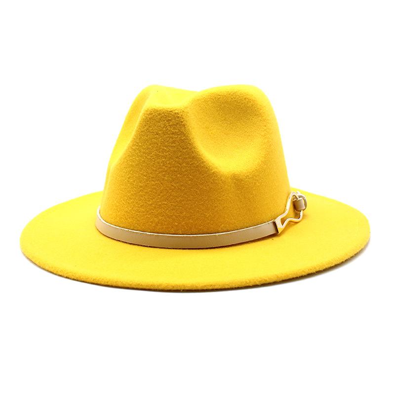 НОВАЯ белая женская шляпа-федора Панама Мужская церковная фетровая джазовая шляпа с широкими полями Торжественное платье Кепка