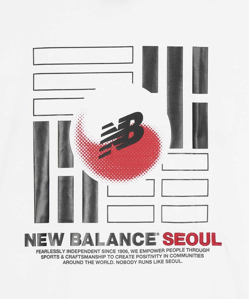 Эксклюзивная футболка с коротким рукавом New Balance Geongongamri (WHITE)