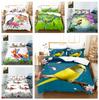 Soft 3D Printed Bird Pattern Bedding Set, Animal Down Duvet Cover, Pillowcase 2/3 Pieces, Queen's Bed Quilt Cover AU/DE/EU/ES Full Size Bed Cover