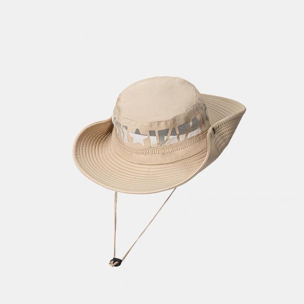 UV Protection Outdoor Hiking Hat Summer Sunscreen Cap Fashion Men Women Bucket Hat Travel