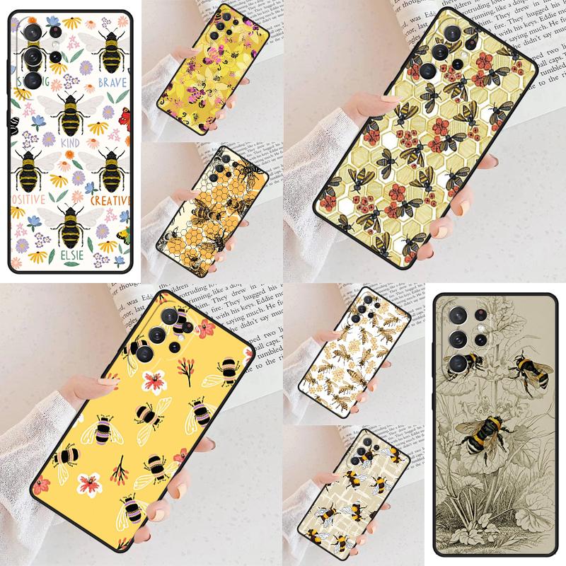 Чехол для телефона Bee Art для Samsung Galaxy S26 Ultra S25 S24 S23 S22 S21 S20 Note10