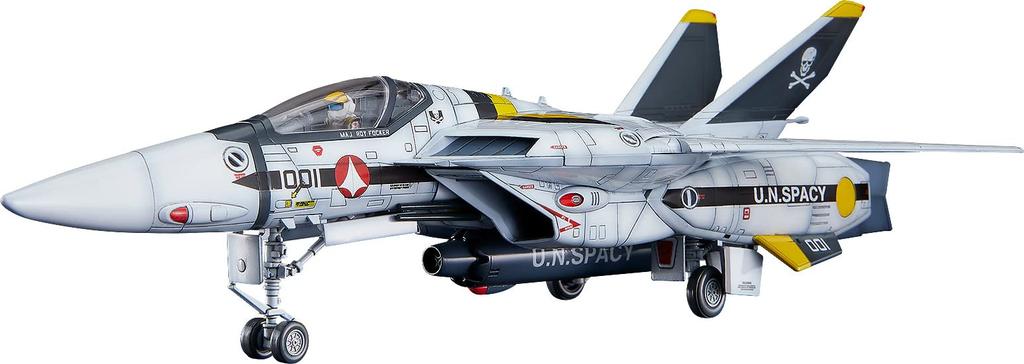 Max Factory PLAMAX The Super Dimension Fortress Macross Do You Remember Love VF 1S Fighter Valkyrie Fokker Scale Assembly Type Plastic Model 1/72 [Roy
