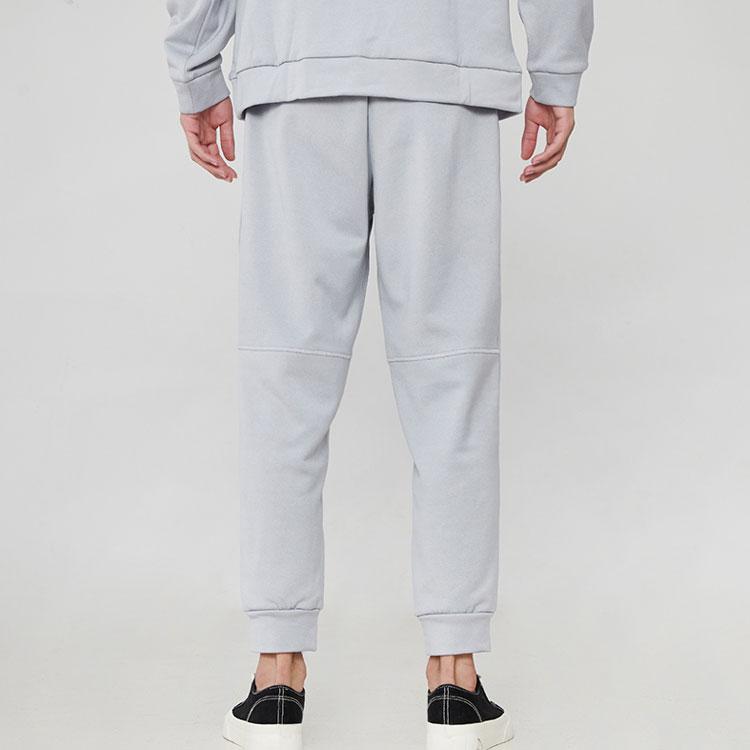 THE NORTH FACE Knitted Sweatpants Men's Gray Thickened Cuffed Pants NF0A5B31-DYX