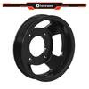 For BMW M54 Engine Water Pump Pulley Aluminum, for BMW E46 330i 330ci 330xi 325i 325ci 325xi, E39 530i, X5 E53 3.0i, Z3 3.0i