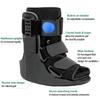 Air Walking Boot Fracture Boot Short Walker Protective Boot Fits Left or Right Foot Ankle for Injuries Fractures Sprains
