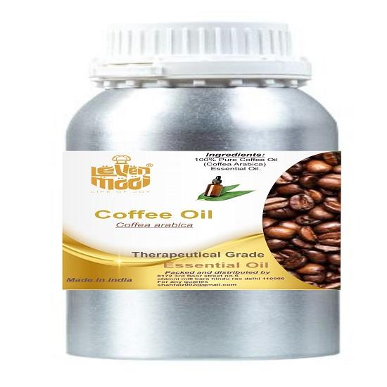Кофе Levenmooi (Кофе арабика л.) Чистое и натуральное эфирное масло терапевтического качества в стеклянной емкости