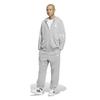 Adidas Sweat Pants Warding Pack Loose Fit French Terry Elastic Hem Full Length Pants KQD38 Medium Gray Heather Men's (JM2111) J/M