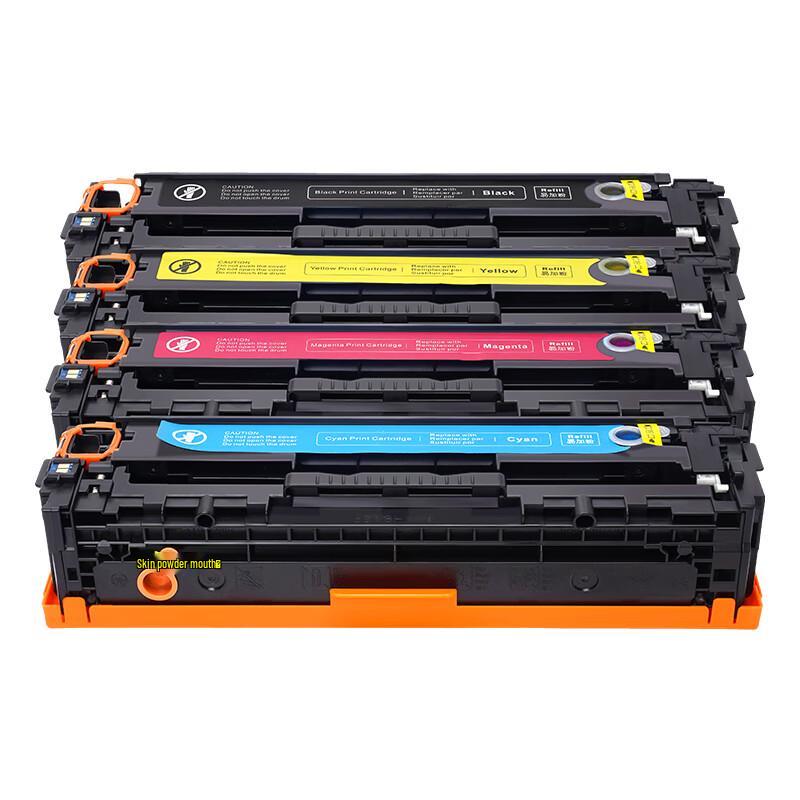 Compatible Color Toner Cartridge Set for HP LaserJet Pro CP1215 CP1515n CP1518ni 125A