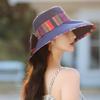 Летняя новая шляпа женская этническая ветровая шляпа-ведро летняя уличная шляпа от солнца шляпа-бантик